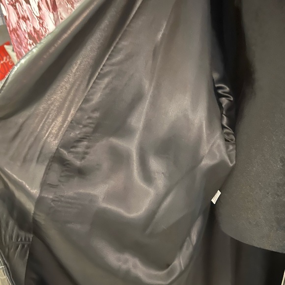 VINTAGE/CLASSIC  ANN TAYLOR GENUINE LEATHER FULL LENGTH COAT - Picture 8 of 16